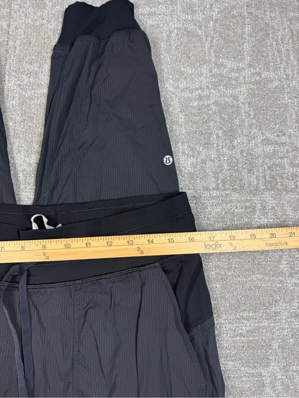 Lululemon Dance Studio Mid-Rise Jogger Full Length Black Size 10